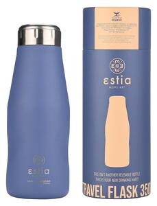 ΘΕΡΜΟΣ TRAVEL FLASK SAVE THE AEGEAN 350ml DENIM BLUE ESTIA 01-22341