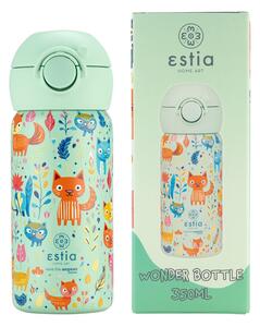 ΘΕΡΜΟΣ ΠΑΙΔΙΚΟ WONDER BOTTLE SAVE THE AEGEAN 350ml FELINE FOLIAGE ESTIA 01-23461