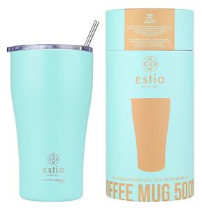 ΘΕΡΜΟΣ COFFEE MUG SAVE THE AEGEAN 500ml BERMUDA GREEN ESTIA 01-23171