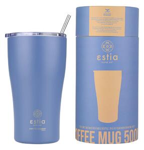 ΘΕΡΜΟΣ COFFEE MUG SAVE THE AEGEAN 500ml DENIM BLUE ESTIA 01-23188