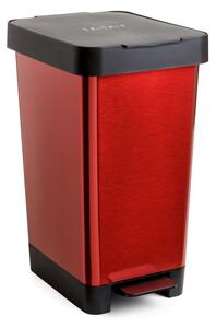 Κάδος Απορριμάτων Smart Steel Red 25L 26x36x47 - Tatay