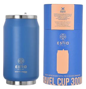 Ποτήρι Θερμός Travel Cup Save The Aegean Denim Blue 300ml - Estia