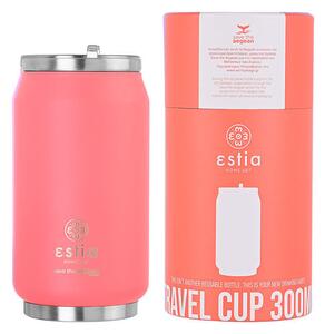 Ποτήρι Θερμός Travel Cup Save The Aegean Fusion Coral 300ml - Estia