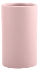 Ποτήρι Μπάνιου Κεραμικό Tube Matte Pink 7x11,5 - Spirella