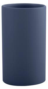 Ποτήρι Μπάνιου Κεραμικό Tube Matte Dark Blue 7x11,5 - Spirella