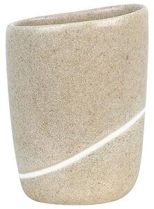 Ποτήρι Μπάνιου Polyresin Etna Sand 9,5x7x12,5 - Spirella