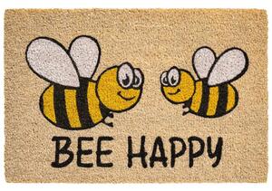 Πατάκι Εισόδου Κοκοφοίνικα Ruco Print 797 Bee Happy 40x60 - Sdim