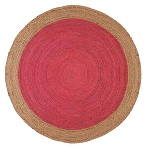 Τάπετο Γιούτα Coral Round Δ150 - Nef-Nef Homeware