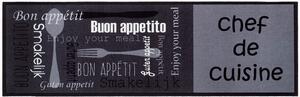 Πατάκι κουζίνας (50x150) Cook & Wash 205 Chef de cuisine Black-Sdim