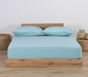 Σεντόνι Διπλό Μακό Με Λάστιχο Jersey 1019-Aqua 140x200+30 - Nef Nef