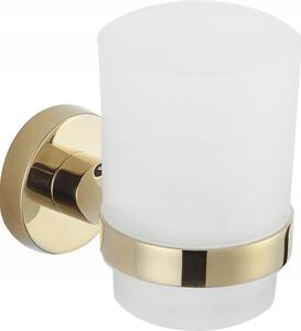 Mexen Remo ποτήρι για οδοντόβουρτσες, χρυσό - 7050738-50