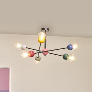 OSRAM Φωτιστικό οροφής Decor Bubble, 6 φώτα, ατσάλι, πολύχρωμο, E27, ρυθμιζόμενος, Πολύχρωμο, Σαλόνι / τραπεζαρία, Μέταλλο, σύγχρονο