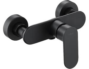 Mexen Milo μπαταρία ντους, μαύρη - 71340-70
