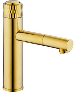 Mexen Diamond μπαταρία νιπτήρα, χρυσή - 71500-50