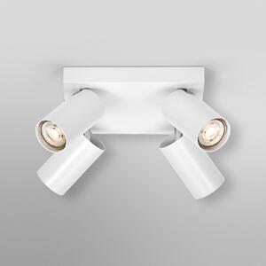 OSRAM Σποτ οροφής OCTAGON PLATE, λευκό, 4 φτερά, GU10-LED, 927, ρυθμιζόμενος, Λευκό, Σαλόνι / τραπεζαρία, Μέταλλο, σύγχρονο