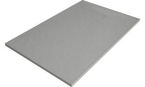 Mexen Bert ορθογώνιος δίσκος ντους SMC 100 x 80 cm, γκρι - 4K618010