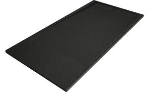 Mexen Amon ορθογώνιος δίσκος ντους SMC 140 x 70 cm, μαύρο - 4F707014