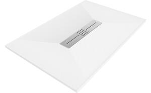 Mexen Toro ορθογώνιος νιπτήρας SMC 100 x 90 cm, λευκός - 43109010