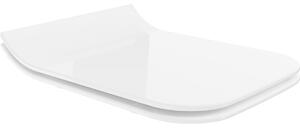 Mexen καπάκι λεκάνης αργής πτώσης slim, duroplast, λευκή λάμψη - 39080100