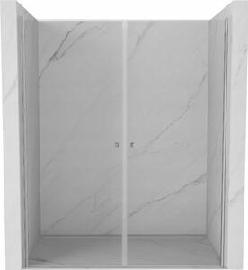 Mexen Pretoria Ντουέτα πόρτες ντους ανοιγόμενες 140 cm, διαφανείς, χρώμιο