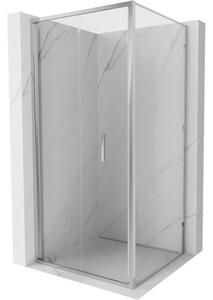 Mexen Exo πτυσσόμενη καμπίνα ντους 75 x 75 cm, διάφανη, χρώμιο - 816-075-075-01-00
