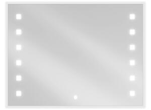 Mexen Ner καθρέφτης μπάνιου με φωτισμό 80 x 60 cm, LED 6000K, αντιθαμβωτικός