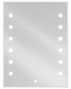 Mexen Ner φωτιζόμενος καθρέφτης μπάνιου 60 x 80 cm, LED 6000K, αντιθαμβωτικός