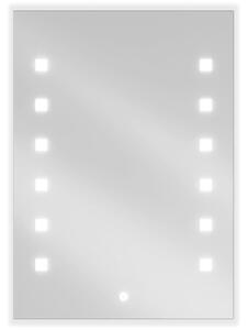 Mexen Ner φωτιζόμενος καθρέπτης μπάνιου 50 x 70 cm, LED 6000K, αντιθαμβωτικός