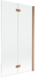 Mexen Mist καμπίνα ντους 2-πτερυγίων δεξιά 100 x 150 cm, διαφανές, βουρτσισμένος