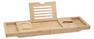 Mexen Bamboo ράφι για μπανιέρα 70-105 cm, φυσικό μπαμπού - 701170-00