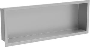 Mexen X-Wall-R ραφιέρα εσοχής με περιλαίμιο 60 x 20 cm, inox - 1910602010