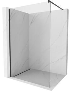 Mexen Kioto Καμπίνα ντους Walk-in 65 x 200 cm, διαφανές 8 mm, μαύρη - 800-065-101-70-00