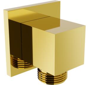 Mexen Cube γωνιακή σύνδεση, χρυσή - 79340-50
