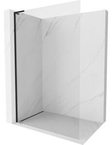 Mexen Kioto-X L Καμπίνα ντους Walk-in 120 x 200 cm, διάφανη 10 mm, μαύρη - 800-120-107-70-00-X
