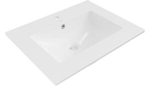 Mexen Atena ενσωματωμένος νεροχύτης σε πάγκο 61 x 46 cm, λευκός - 25016000