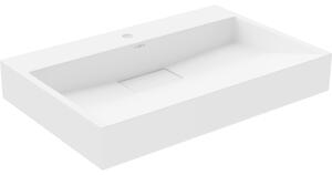 Mexen Ava Νιπτήρας πάγκου από κογκλομεράτο 1/O 70 x 46 cm, λευκός - 23017001