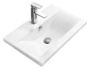 Mexen Emma νιπτήρας ενσωματωμένος σε επιφάνεια 42 x 39 cm, λευκός - 25054200
