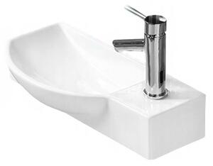 Mexen Hugo νιπτήρας πάγκου αριστερός 50 x 23 cm, λευκός - 21255000L