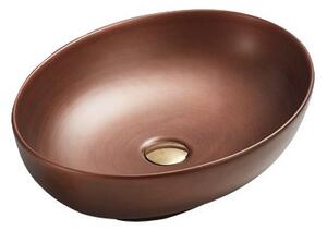 Mexen Iko νιπτήρας επιτραπέζιος 52 x 39 cm, χάλκινος - 22245251