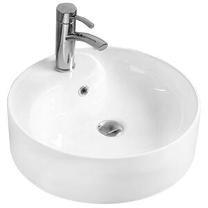 Mexen Lila νεροχύτης επιτραπέζιος 46 x 46 cm, λευκός - 21824600