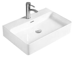 Mexen Lara νιπτήρας επιτραπέζιος 60 x 42 cm, λευκός - 21166000