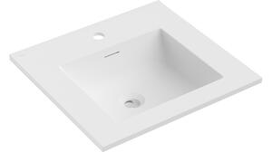 Mexen Otis εντοιχιζόμενος νιπτήρας 51 x 46,5 cm, λευκός ματ - 25185001