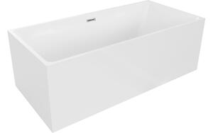 Mexen Nita μπανιέρα ελεύθερης τοποθέτησης 170 x 80 cm, λευκή, με χρωμέ