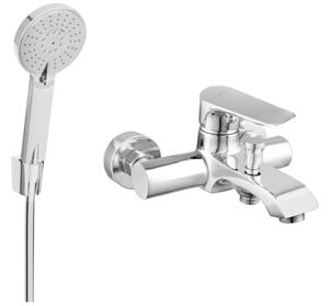 Mexen Pecos R40 βρύση μπανιέρας με σετ ντους, χρώμιο - 7273R40-00