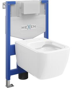Mexen Margo υποκείμενο σετ λεκάνης τουαλέτας Fenix XS-F με λεκάνη τουαλέτας