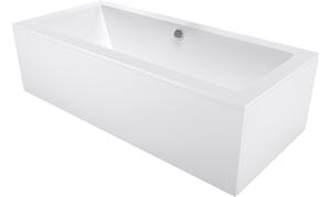 Mexen Cube ορθογώνια μπανιέρα 190 x 90 cm με περίβλημα, λευκή - 55051909000X