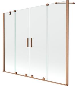 Mexen Velar Duo παραβάν ντους 2-πτερυγίου συρόμενο 200 x 150 cm, διάφανο