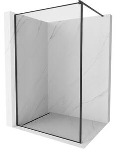 Mexen Kioto καμπίνα ντους Walk-in 60 x 200 cm, μαύρο πλαίσιο 8 mm, μαύρο - 800-060-101-70-70