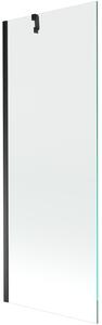 Mexen Next παραβάν μπάνιου 1-πτέρυγο 70 x 150 cm, διαφανές, μαύρο - 895-070-000-00-00-70