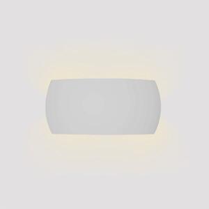 Inlight Επιτοίχιο φωτιστικό λευκό από γύψο 1XE14 D:31cm (43050-White)